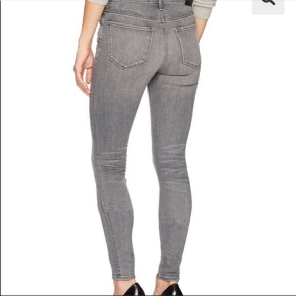 Lucky brand brooke legging candiani denin fabric size 6/28 ankle - Picture 2 of 10